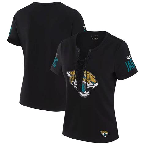 Women's WEAR by Erin Andrews x Gracie Hunt Black Jacksonville Jaguars ...
