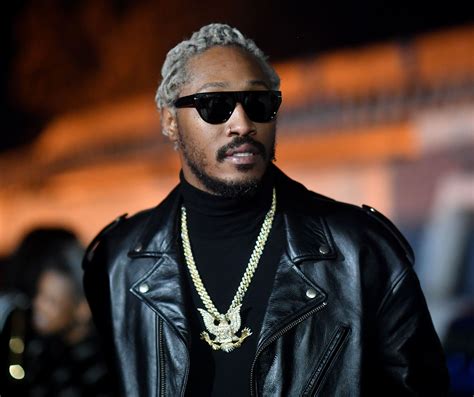 Rapper Future Without Glasses