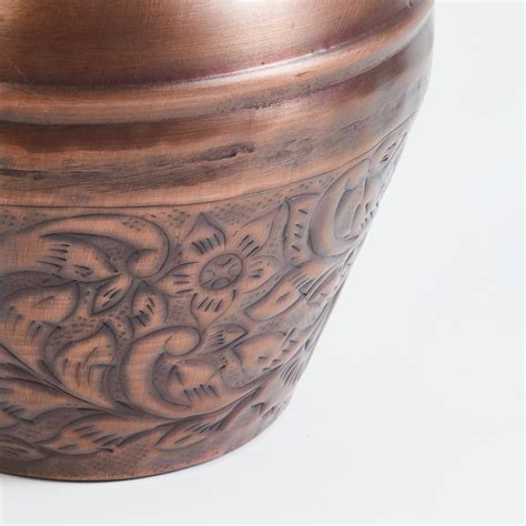 Buy Mystique Stainless Steel Etched Vase from Home Centre at just INR ...