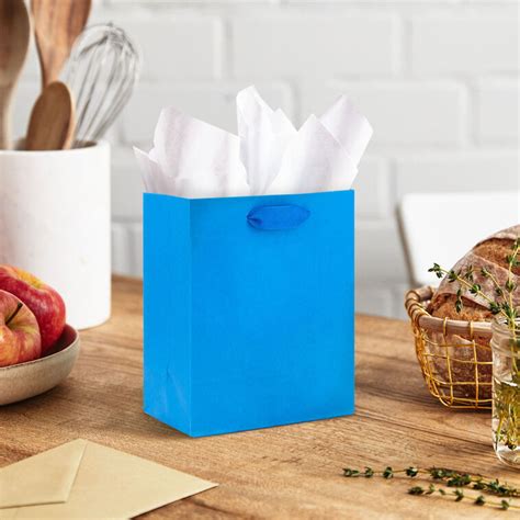 6.5" Solid Royal Blue Small Gift Bag - Gift Bags | Hallmark