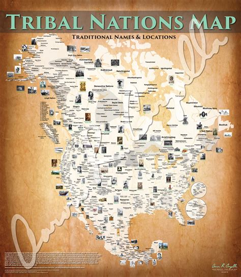 Map of Tribal Nations in the United States: 50+ Nations