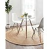 Buy Fernish Decor Jute Round Rug - Braided Reversible Rug for Living ...