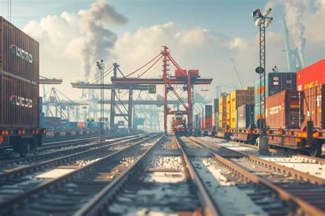 Image result for Loading a Cargo Train