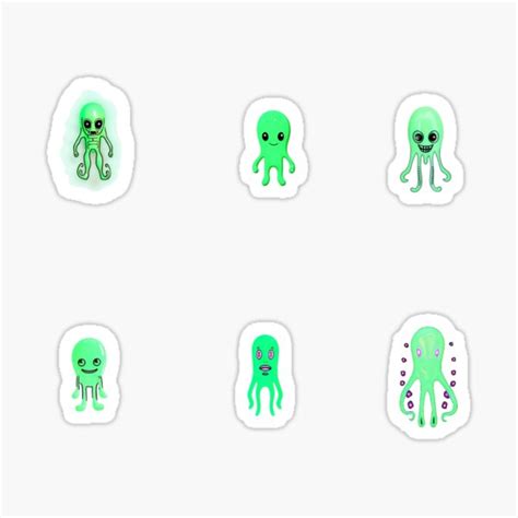 Alien Sticker Pack 的图像结果