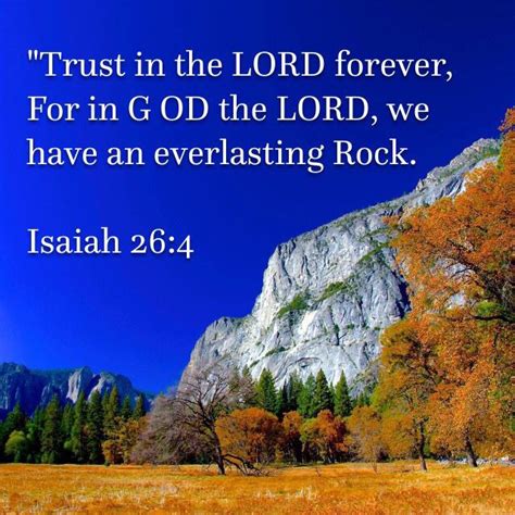 Isaiah 26:4 | Isaiah 26, Isaiah 26 4, Natural landmarks