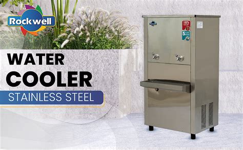 Rockwell 80L Stainless Steel Water Cooler, 2 Faucets : Amazon.in: Home ...