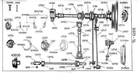 Treadle Sewing Machine Parts and Diagram Guide