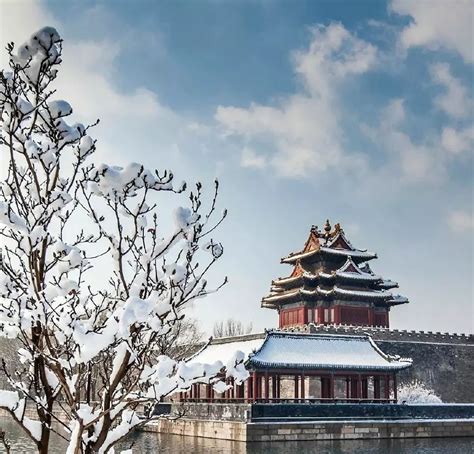 最美中国古建筑：紫禁城下雪了！(3)_古建筑_中国古风图片大全_古风家
