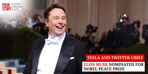 Tesla and Twitter Chief Elon Musk Nominated for Nobel Peace Prize ...