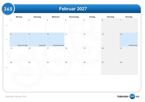 Resultado de imagen de februar 2023 kalender zum ausdrucken