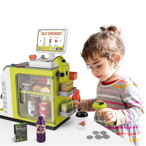 Buy FROWWY Kids Cash Register Playset - Interactive Toy Set in ...