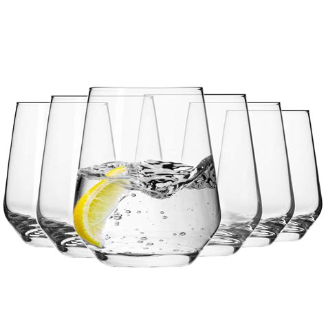 Buy Krosno Water Drinking Glasses Tumbler Set Trend for Home | Set of 6 ...