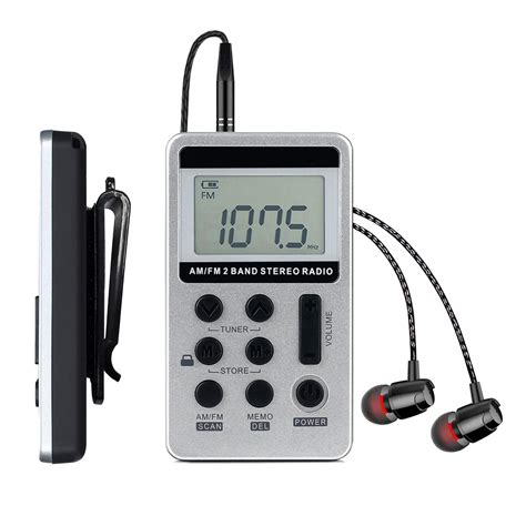 Portable Am Fm Radio With Digital Tuning Lcd Display Swdstp ...