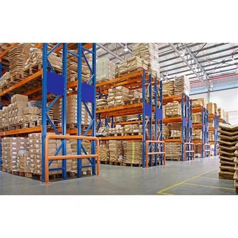 Storage Racks - MS Slotted Angle Partitions Racks Manufacturer from New ...