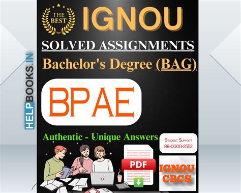 IGNOU Bachelor's Degree BPAE Public Administration Solved Assignment ...