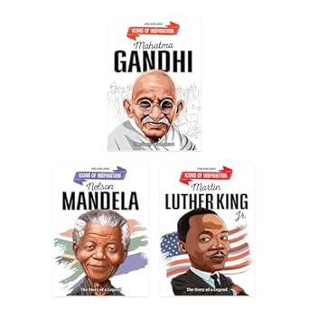 Buy Mahatma Gandhi Icons of Inspiration Illustrated Biography for Kids ...
