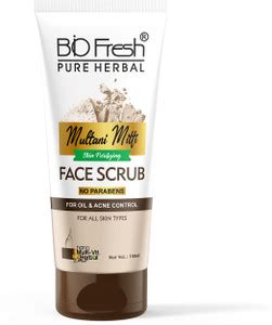 Biofresh Multani Mitti Face Cleansing Scrub Tan Removal Indian Clay ...