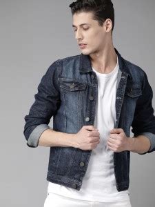 Roadster Full Sleeve Washed Men Jacket - Buy Roadster Full Sleeve ...