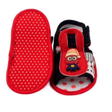 Santa Style Baby Sandal in Red Color- Online Store