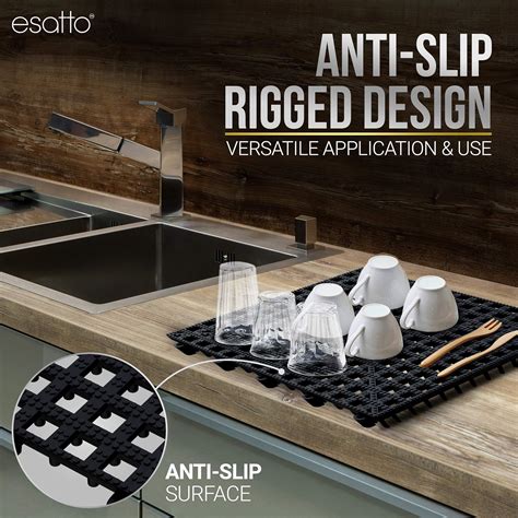 Buy Esatto Professional Bar Tool 6 Pack Interlocking Shelf Mats 12 ...