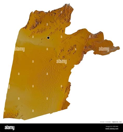 Shape of Kandahar, province of Afghanistan, with its capital isolated on white background ... - map of afghanistan showing kandahar