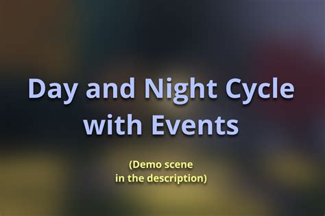 Unity Tutorial 2D Script Day and Night 的图像结果