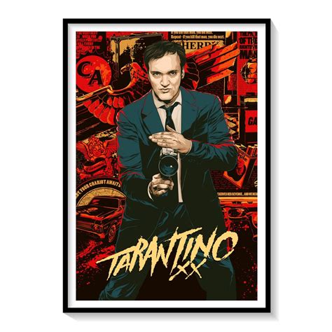 Quentin Tarantino Movie Poster: Buy Hollywood & Famous Movie Posters ...