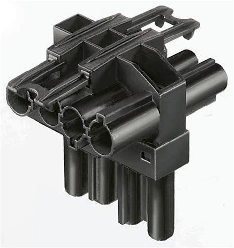 92.040.1053.1 Wieland | Wieland GST18i4 Series Distribution Block, 4 ...