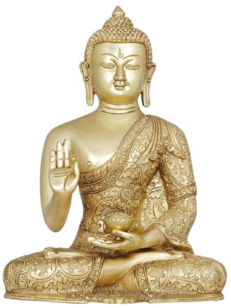 Buy Exotic India Lord Buddha Preaching His Dharma- Tibetan Buddhist ...