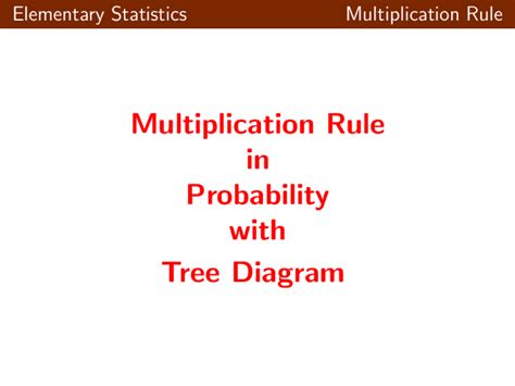 Image result for Multiplication Rule of Probability