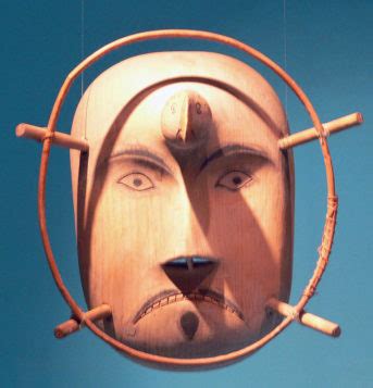 Beautiful examples of expressive shamanic ritual masks made by the Yup ...