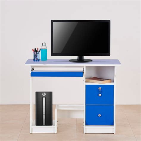 Buy Helios Kidopia Kids Computer Table - White and Blue from Home ...