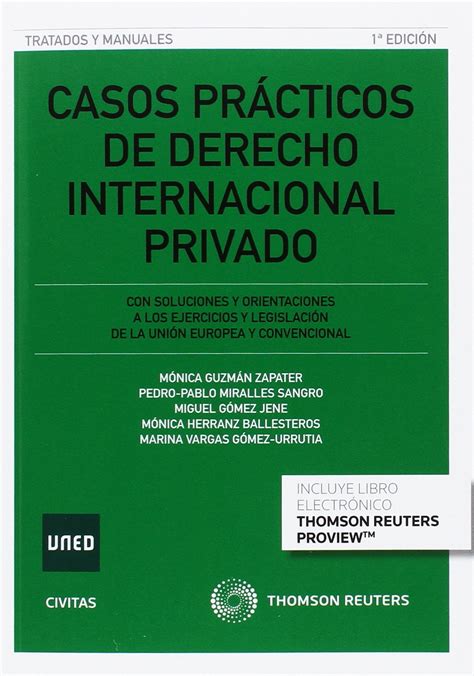 Buy Casos prácticos de Derecho internacional privado (Papel + e-book ...