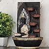 Global Grabbers Polyresin Table Top Indoor Outdoor Water Fall Fountain ...