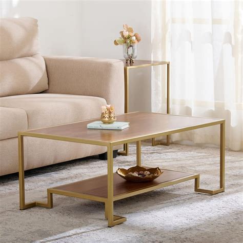 Buy Helios Byron Mango Wood Coffee Table - Brown from Helios by Home ...