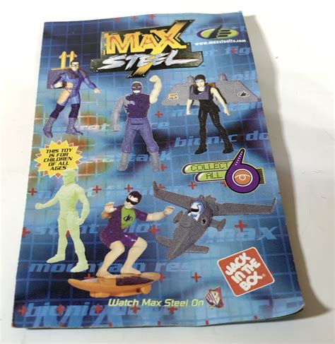 Max Steel Mcdonalds Toys