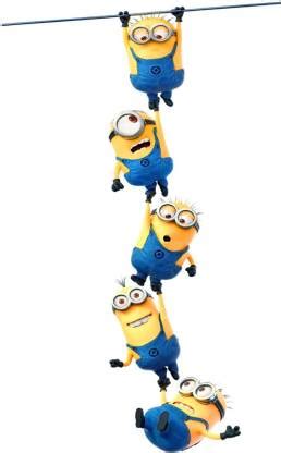DivineDesigns Hanging Minions Medium Self Adhesive Sticker Price in ...