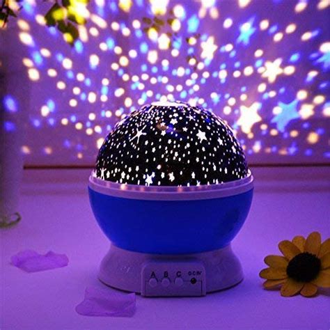 Chocozone Projector Lamp, Star Light Rotating Projector, Star Projector ...