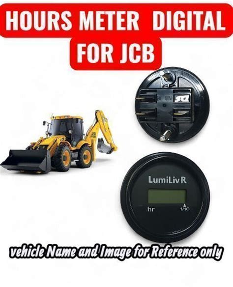 LumiLiv J.CB hour Meter Best Quality Voltmeter Price in India - Buy ...