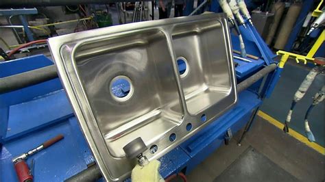 探访不锈钢水槽工厂，不锈钢水槽成型工艺的全过程