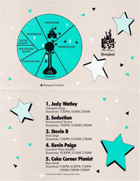 Vintage Disneyland Tickets: Grad Nite - 1990