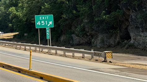 I-40 partially reopens after flooding, rockslide in Cocke County | wbir.com