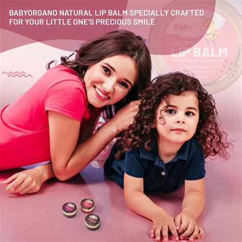 Buy BABYORGANO ORGANIC LIP BALM WITH STRAWBERRY FLAVOUR FOR BABY - 8G ...