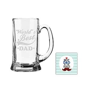 Buy TheYaYaCafe Yaya Cafe Birthday Gifts for Father Worlds Best Dad ...