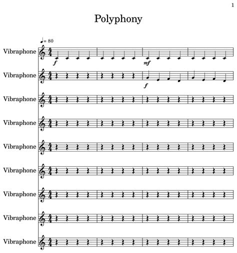 Image result for Polyphony Keyboard Notes