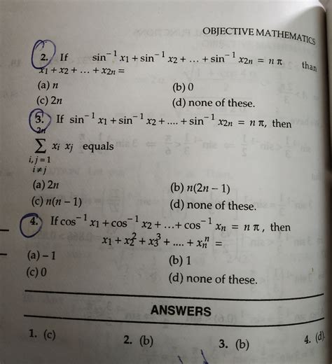 Image result for Inverse Trig Functions Formulas