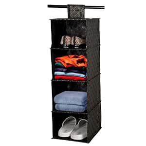 Kuber Industries Shoe Rack | 4 Shelf Foldable Storage Rack | Clothes ...