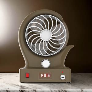 YAROH Mini Ac Cooler Rechargeable Wind Fan Portable (USB Fan) With LED ...