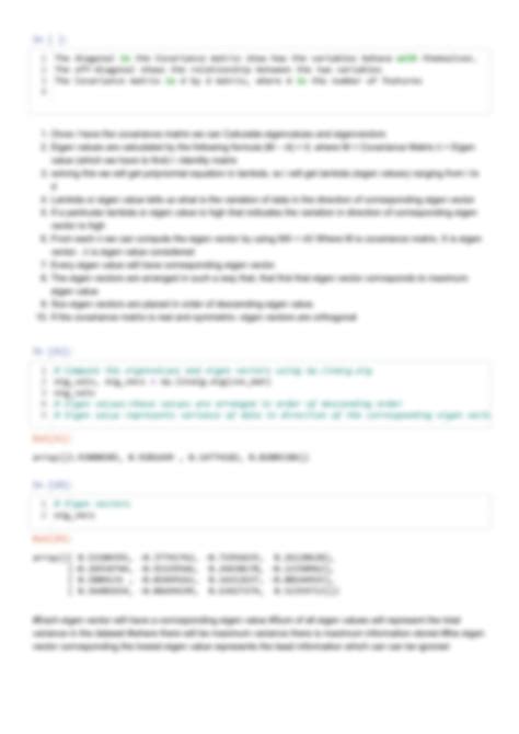 Pca Algorithm Cheat Sheet 的图像结果