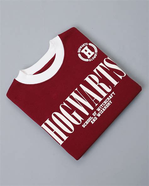 Harry Potter Printed Relaxed Fit Sweatshirt For Women – Free Authority